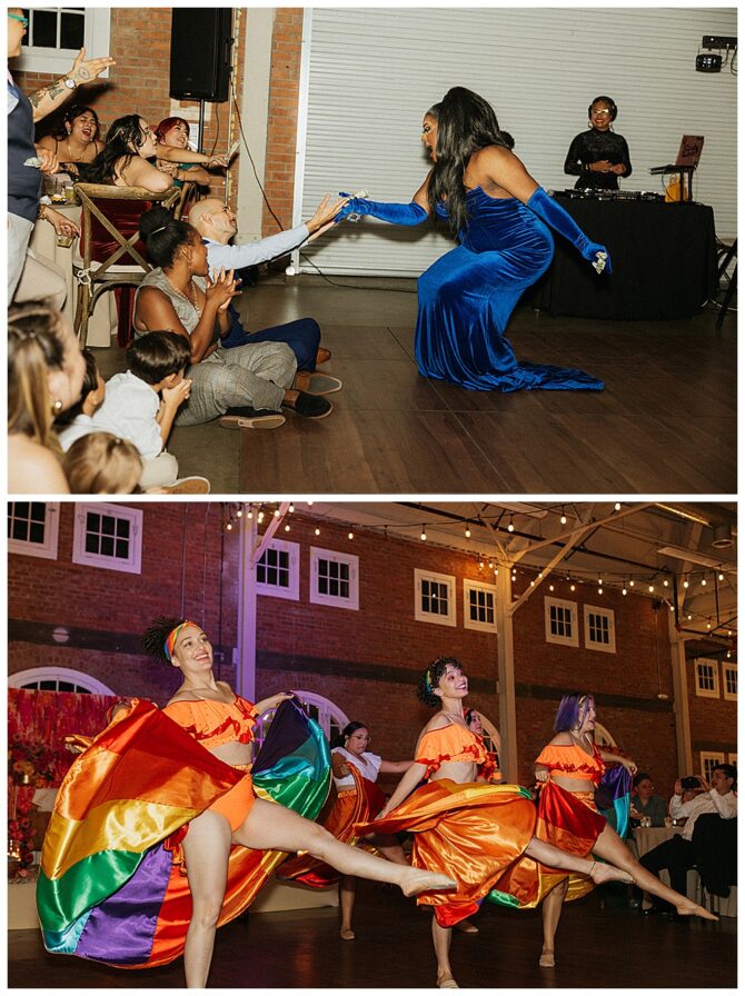Lesbian San Diego Wedding at Brick Wedding Venue