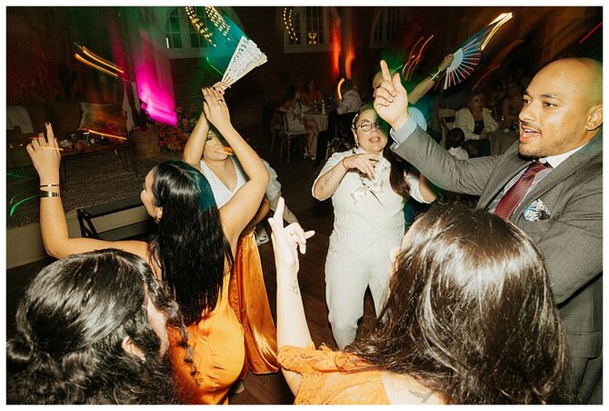 Lesbian San Diego Wedding at Brick Wedding Venue