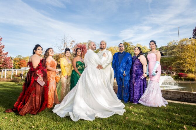 Nicholas Conservatory Illinois Gay Wedding