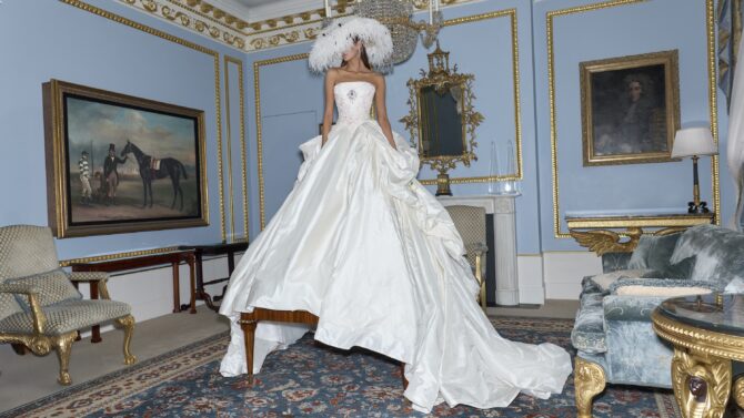 What a Million Dollar Wedding Dress Looks Like