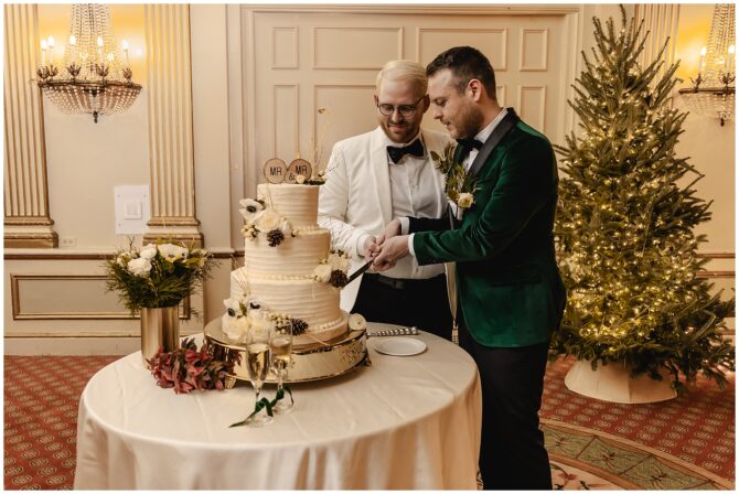 Gay Christmas Wedding
