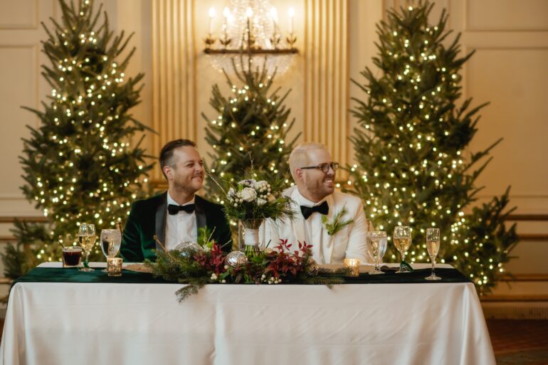 Gay Christmas Wedding