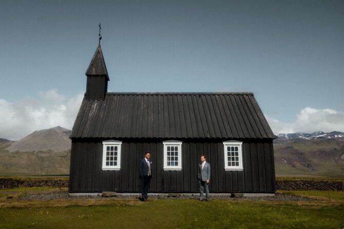 Gay Elopement in Iceland