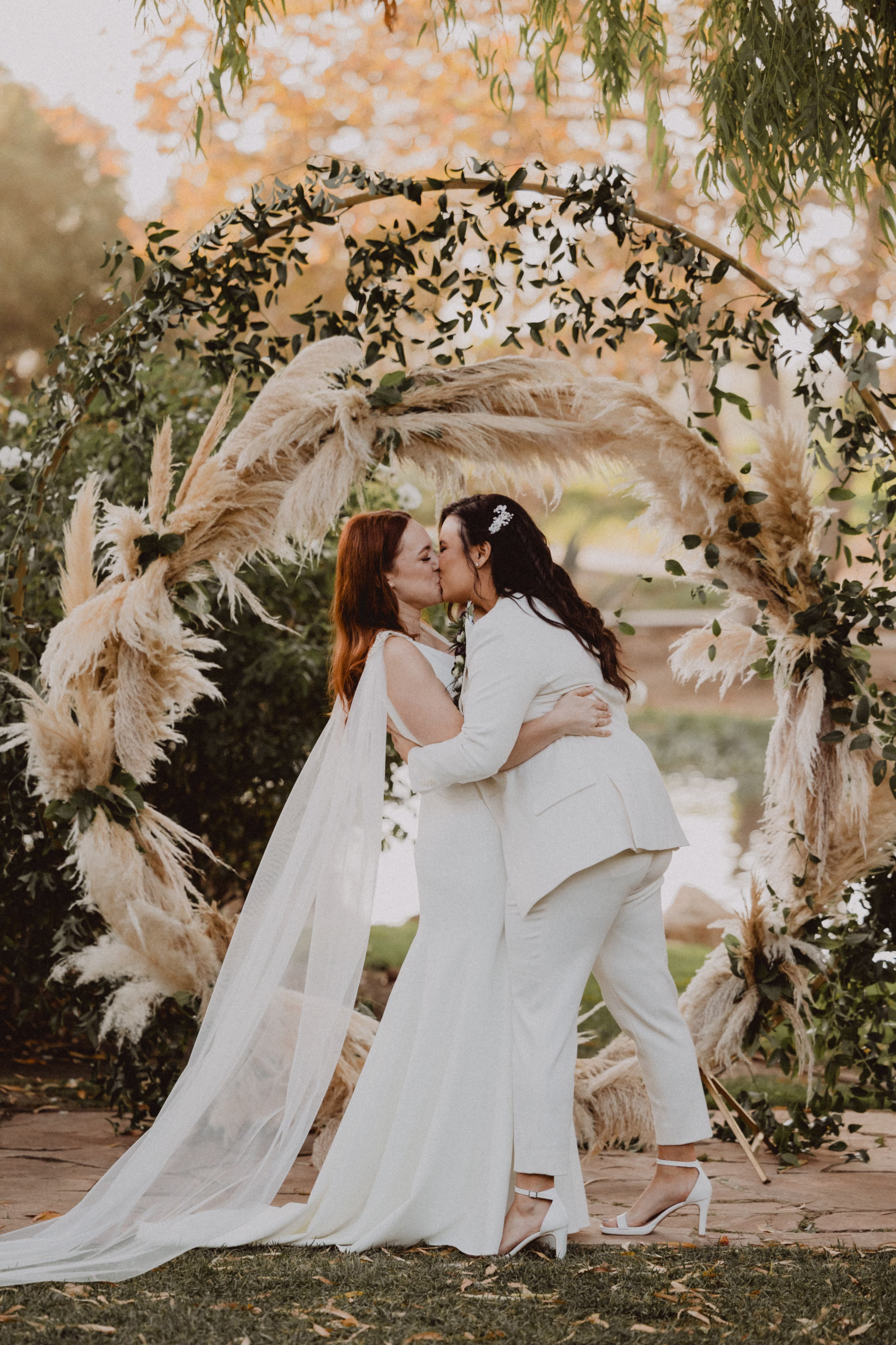 California Wedding With a Mission to Party