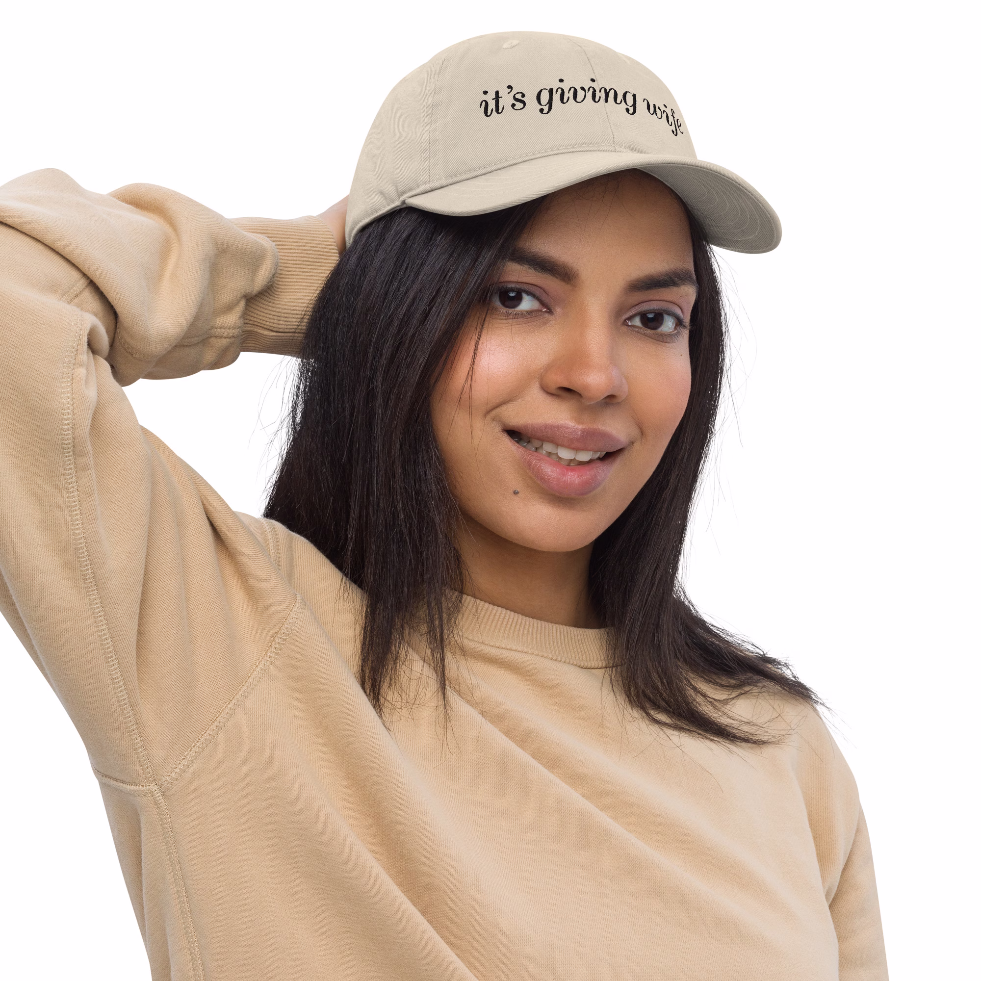 organic baseball cap oyster front 6876f4a98ed5e