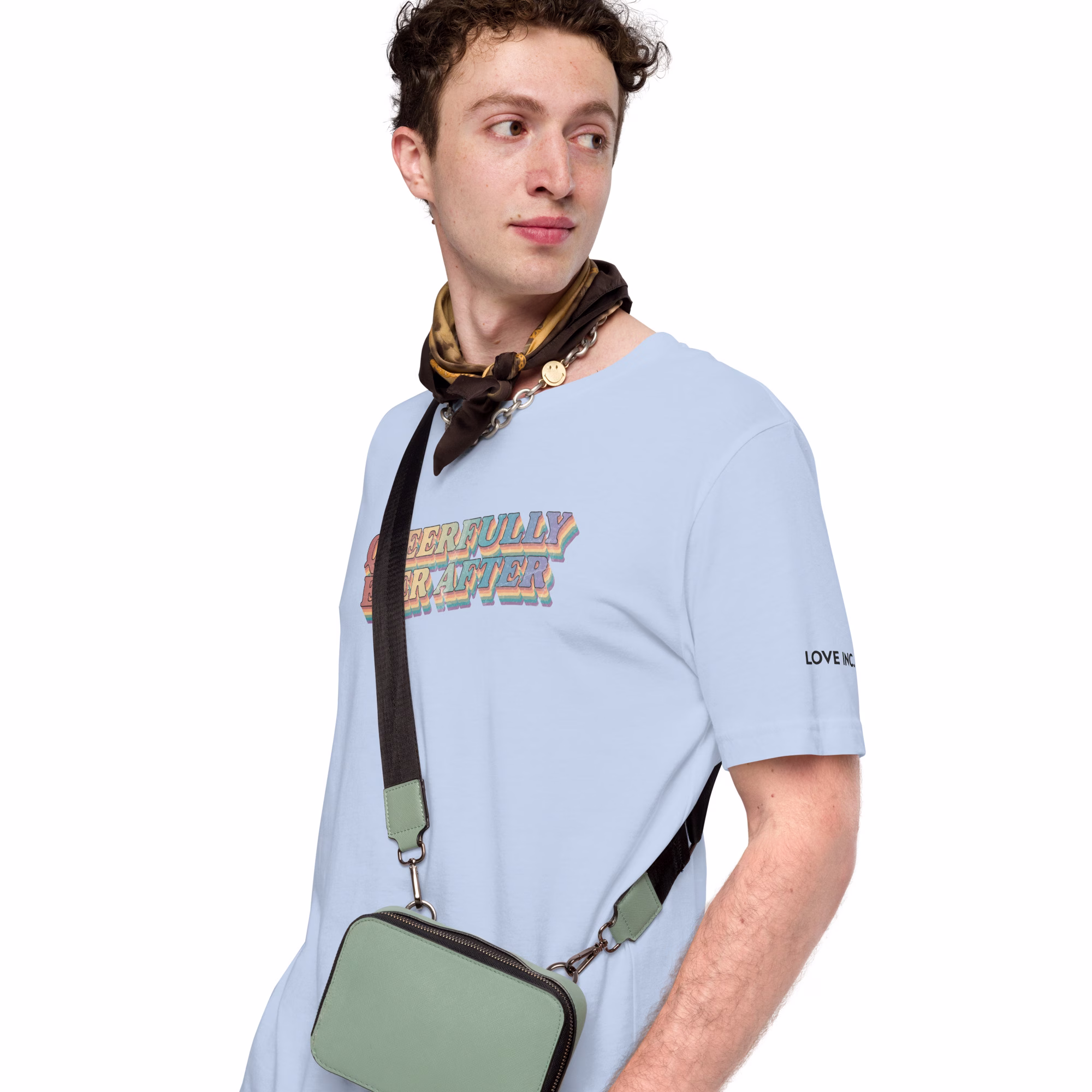 unisex staple t shirt baby blue left front 6876f90ef2001