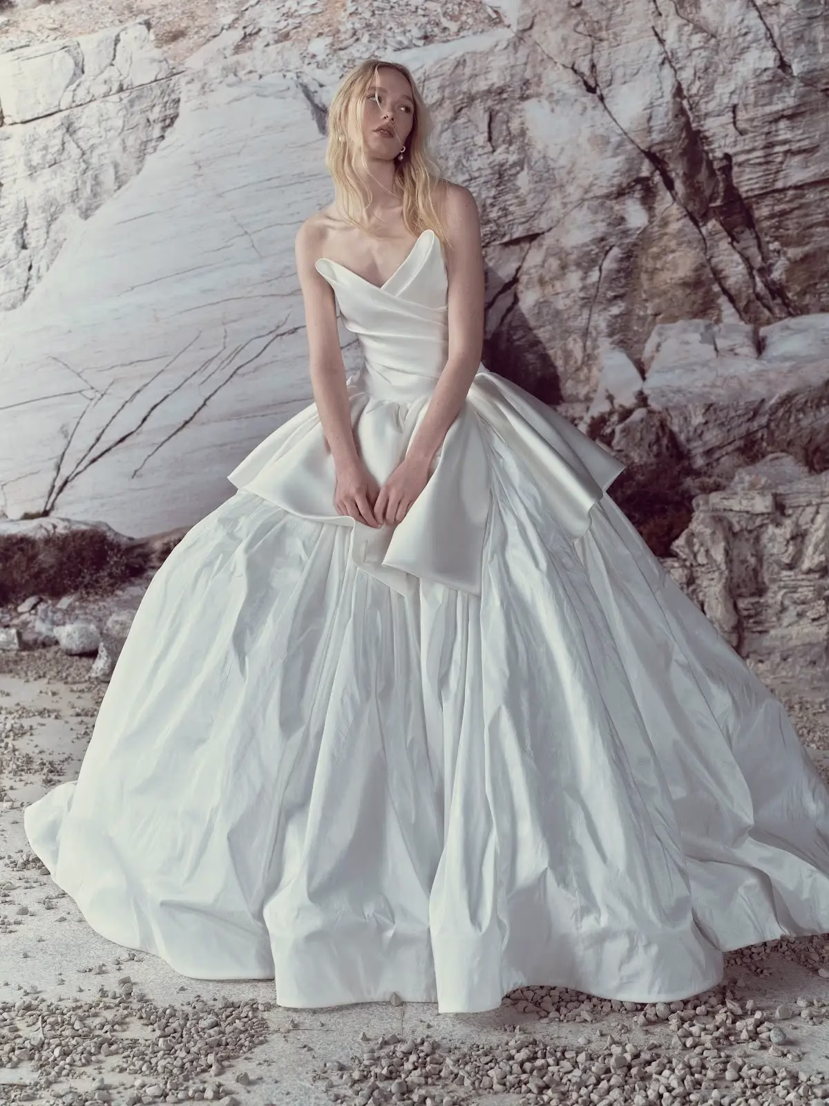 RITA VINIERIS LUCIA - 18 Taylor Swift Wedding Dress Predictions From Top Bridal Designers RITA VINIERIS LUCIA
